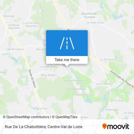 Rue De La Chabottière map