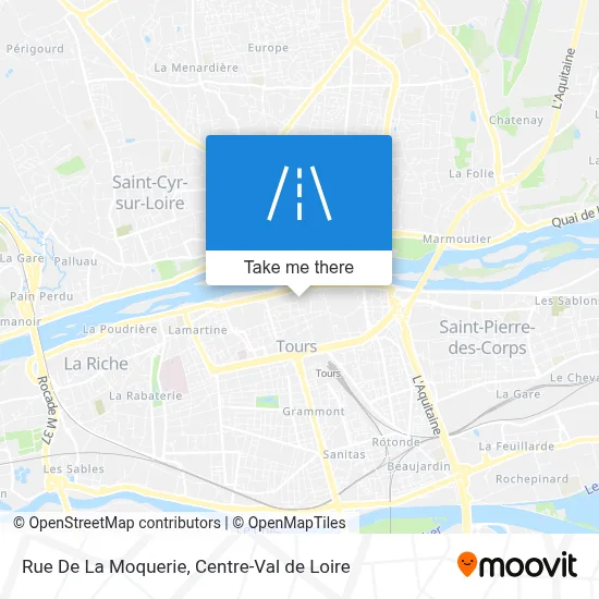 Rue De La Moquerie map