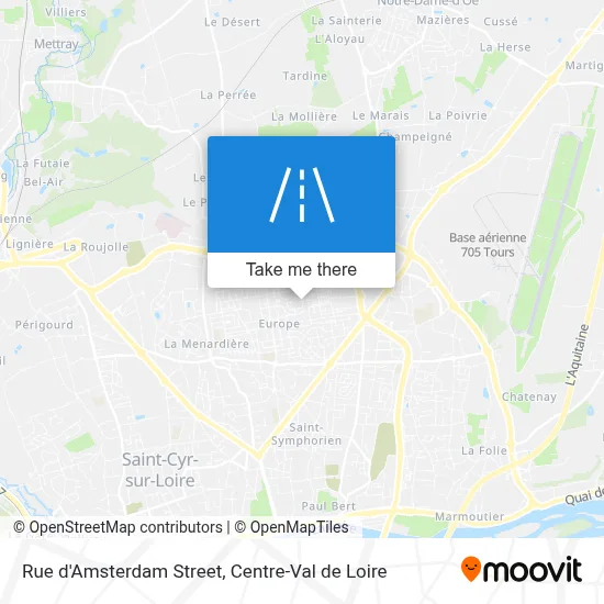 Rue D'Amsterdam map