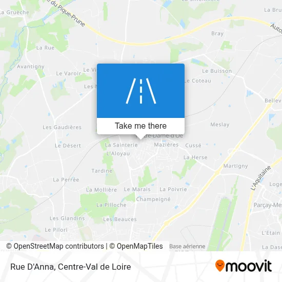 Rue D'Anna map