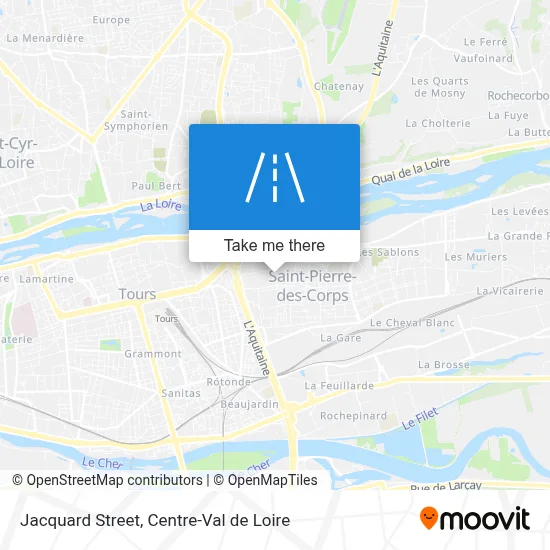 Rue Jacquard map