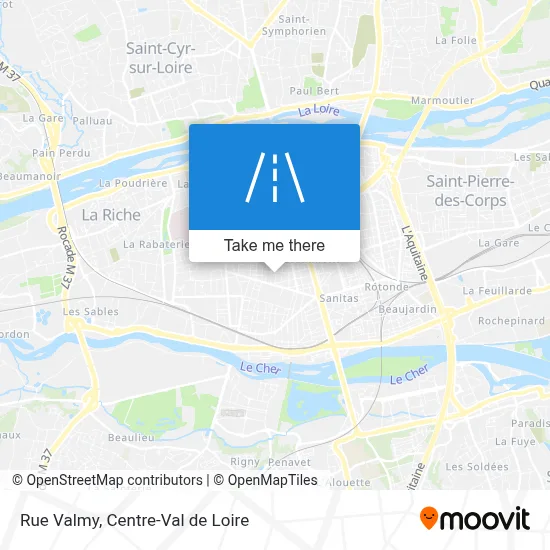 Rue Valmy map