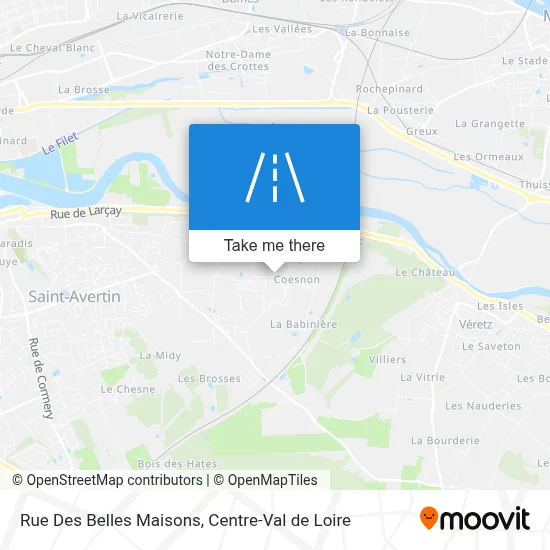 Rue Des Belles Maisons map