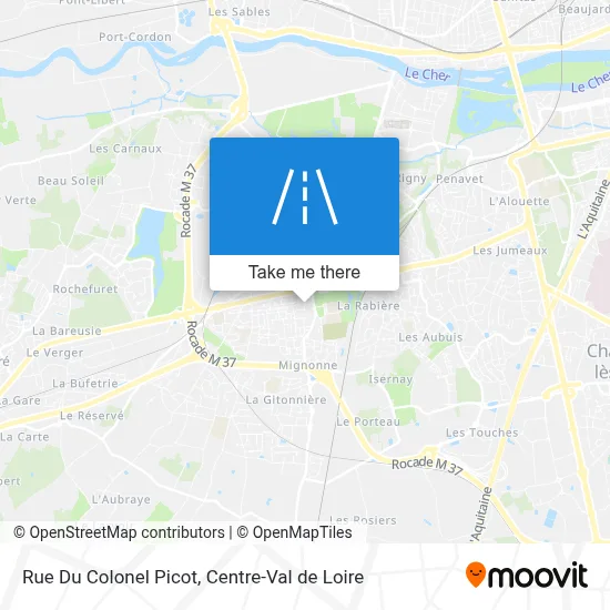 Rue Du Colonel Picot map