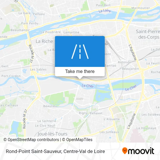 Rond-Point Saint-Sauveur map