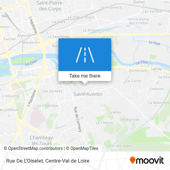 Rue De L'Oiselet map
