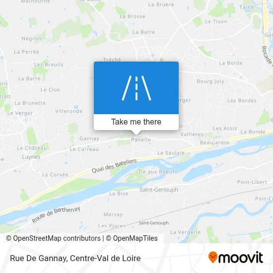 Rue De Gannay map