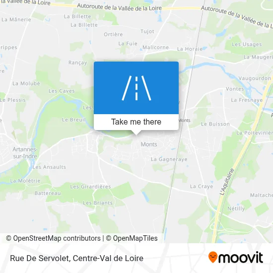 Rue De Servolet map