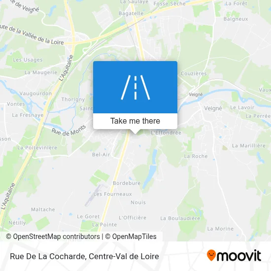 Rue De La Cocharde map