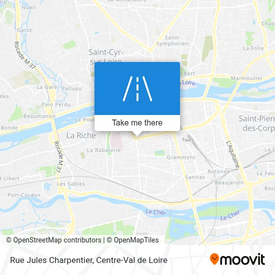 Rue Jules Charpentier map