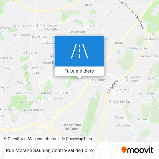 Rue Morane Saunier map