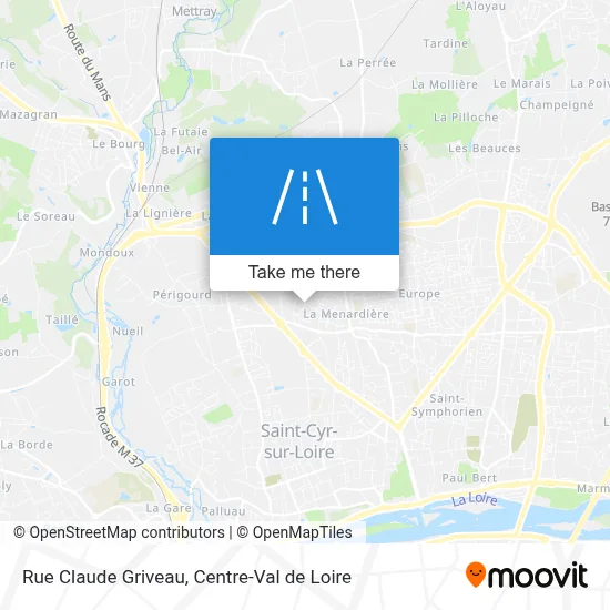 Rue Claude Griveau map