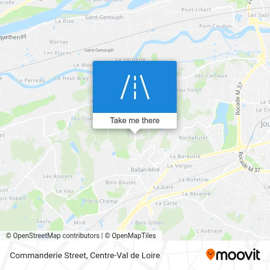 Rue De La Commanderie map