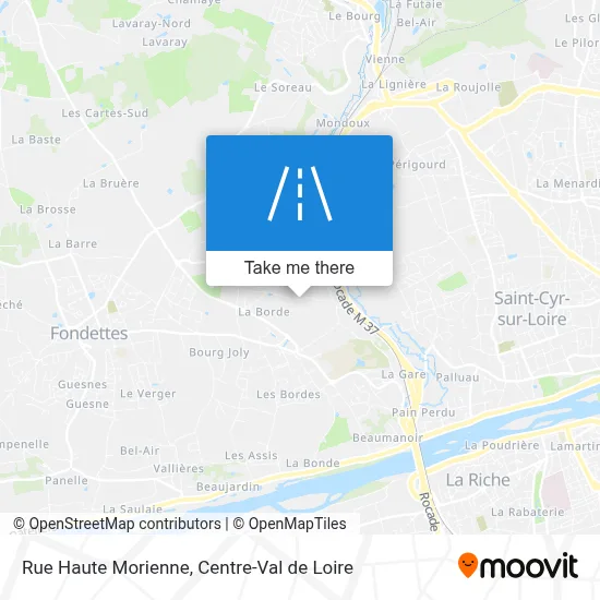 Rue Haute Morienne map