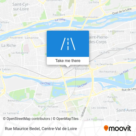 Rue Maurice Bedel map