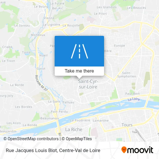 Rue Jacques Louis Blot map