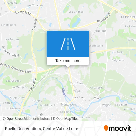 Ruelle Des Verdiers map