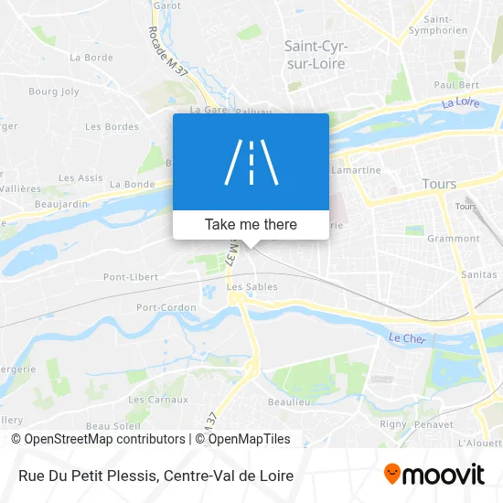 Rue Du Petit Plessis map