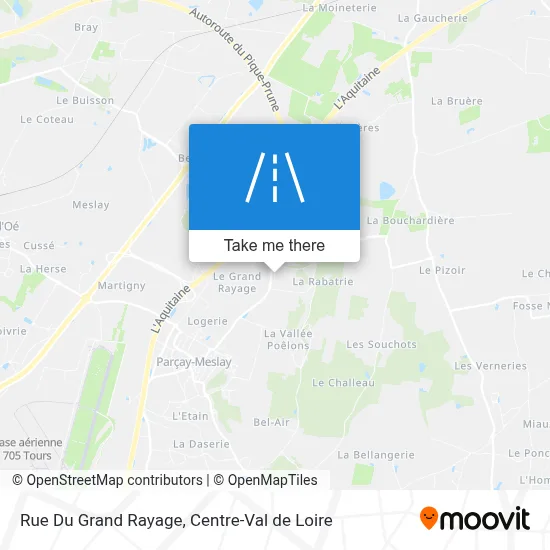 Rue Du Grand Rayage map