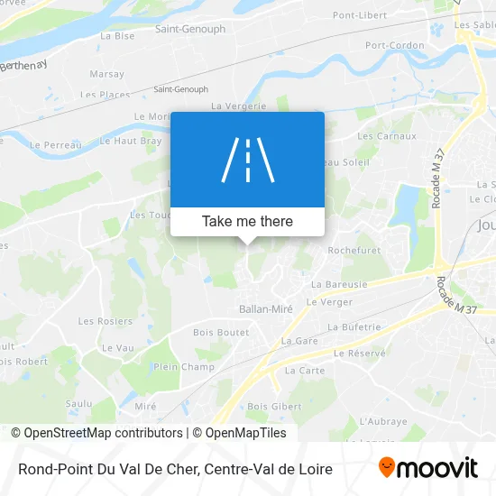 Rond-Point Du Val De Cher map