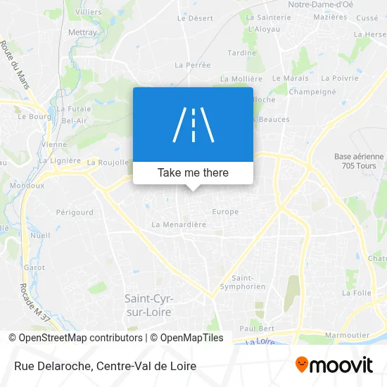 Rue Delaroche map