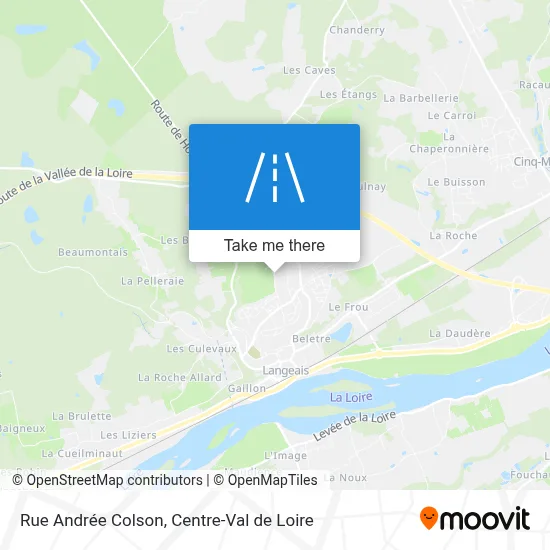 Rue Andrée Colson map