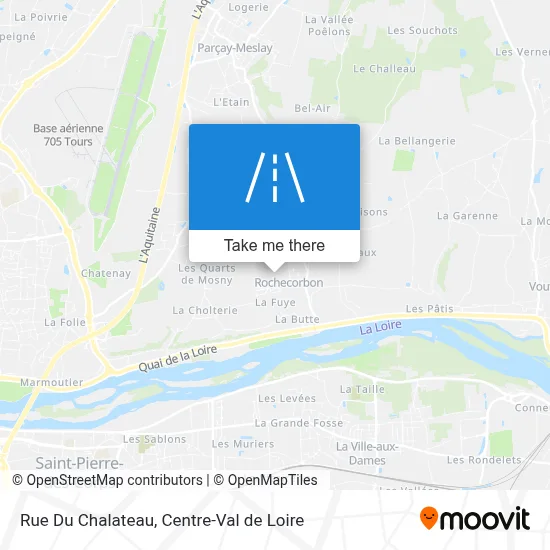 Rue Du Chalateau map