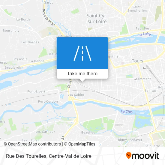 Rue Des Tourelles map