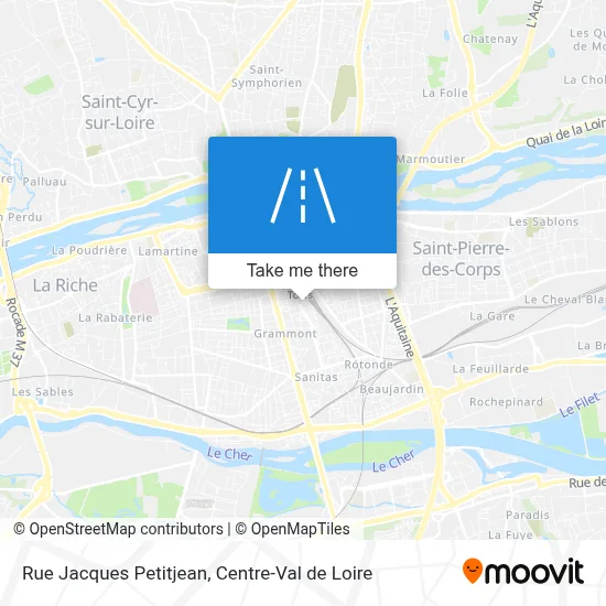 Rue Jacques Petitjean map