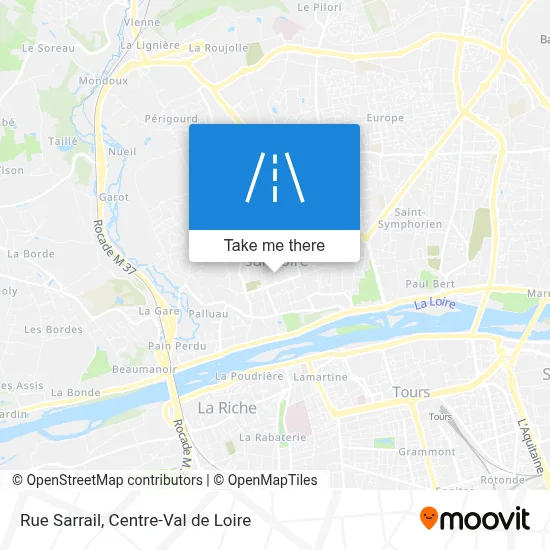 Rue Sarrail map