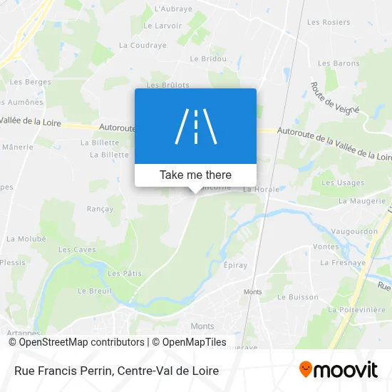 Rue Francis Perrin map