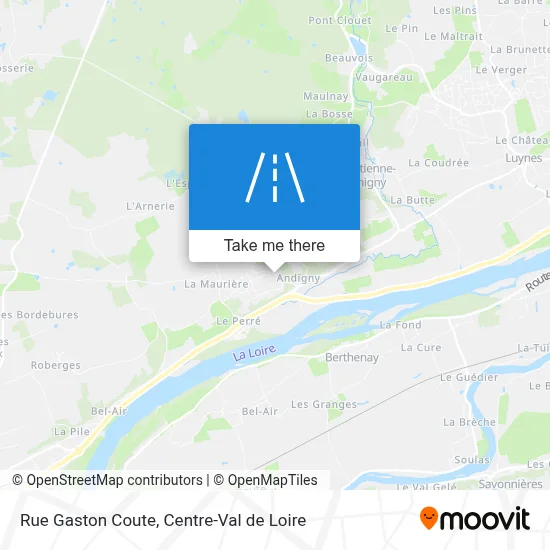 Rue Gaston Coute map