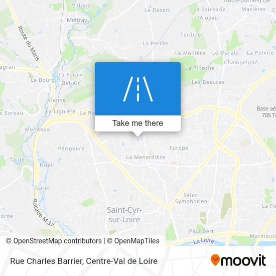 Rue Charles Barrier map