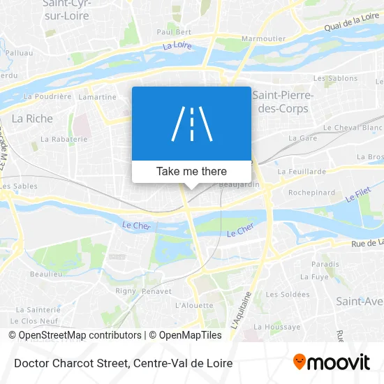 Rue Du Docteur Charcot map