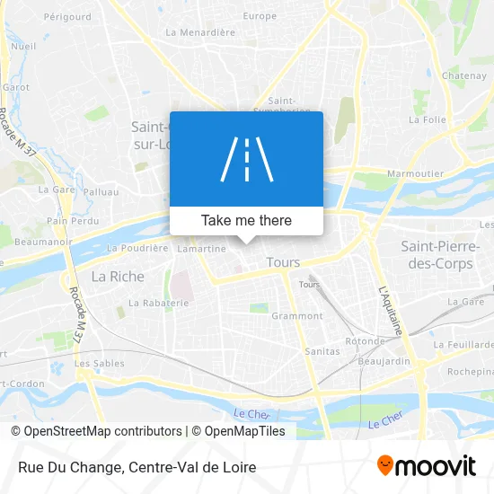 Rue Du Change map