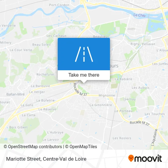 Rue Mariotte map