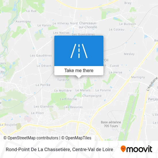 Rond-Point De La Chassetière map