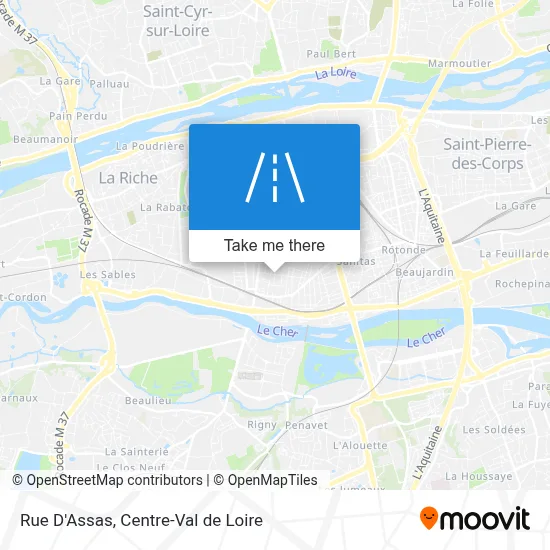 Rue D'Assas map