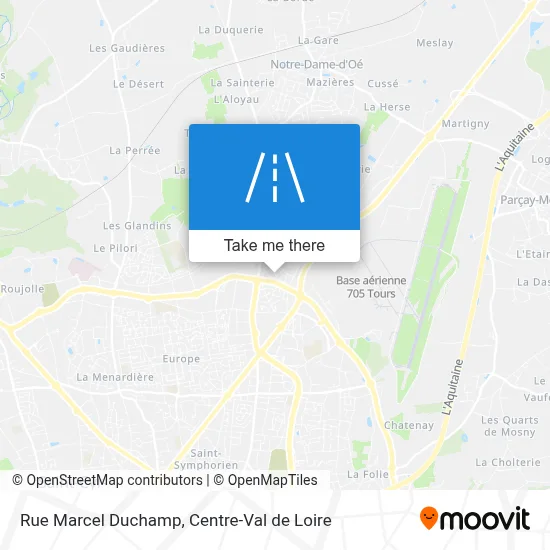 Rue Marcel Duchamp map