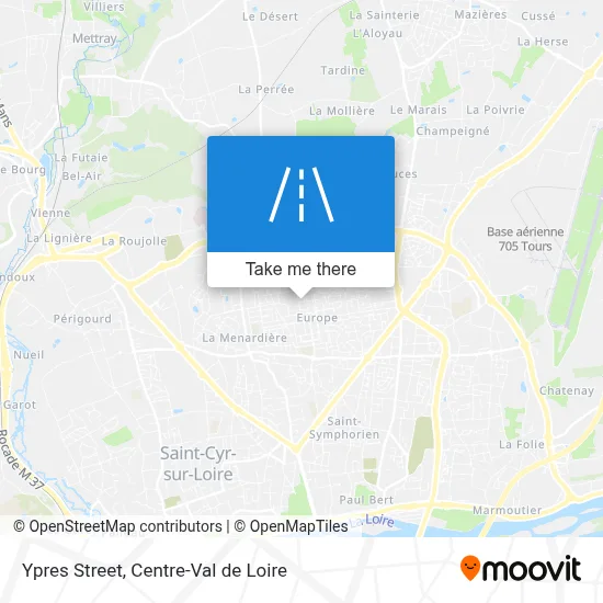 Rue D'Ypres map