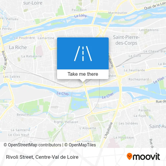 Rue De Rivoli map