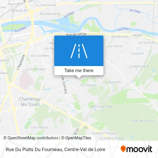 Rue Du Puits Du Fourneau map
