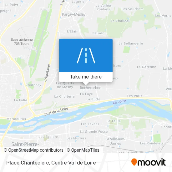 Place Chanteclerc map