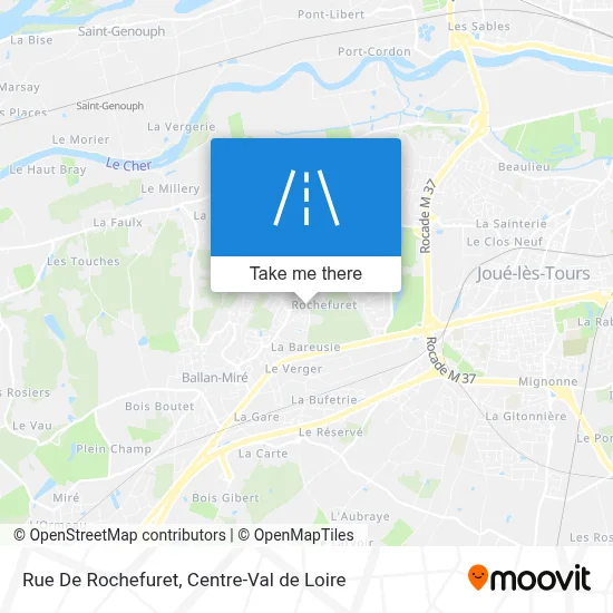 Rue De Rochefuret map