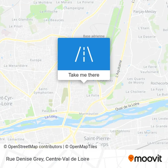 Rue Denise Grey map