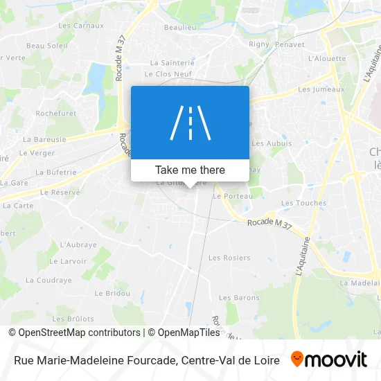 Rue Marie-Madeleine Fourcade map