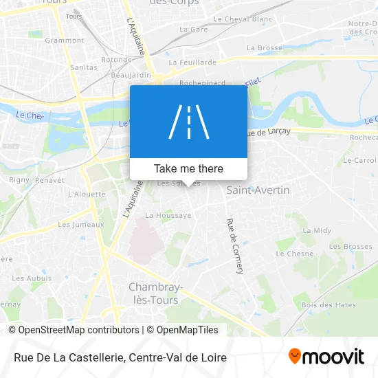 Rue De La Castellerie map