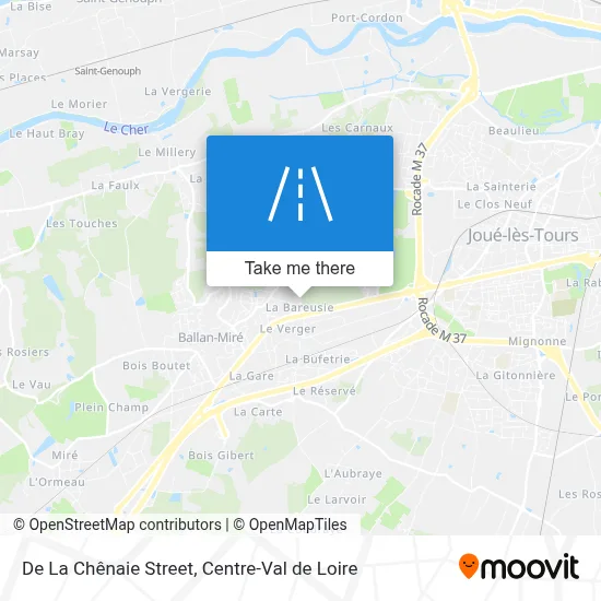 Rue De La Chênaie map
