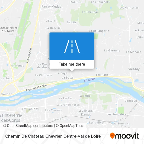 Chemin De Château Chevrier map