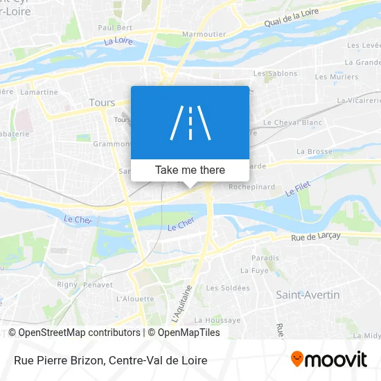 Rue Pierre Brizon map